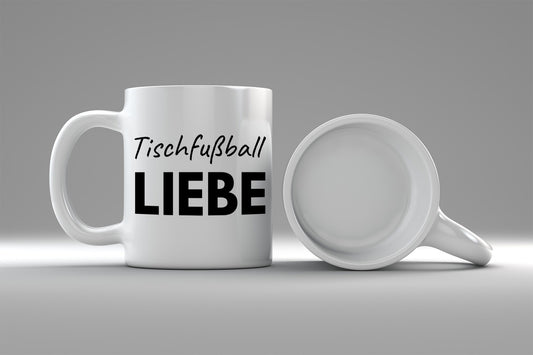 Kicker-Tasse - Tischfußball LIEBE