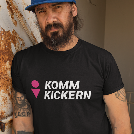 KOMM KICKERN Shirt | Unisex Fit